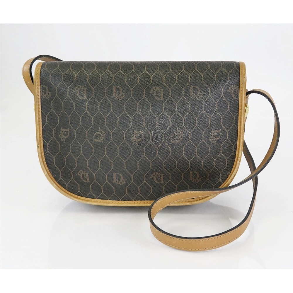 Dior Brown and Tan Crossbody Bag - Picture 2 of 14